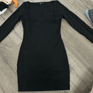 Dynamite body con dress, sweet heart neck line